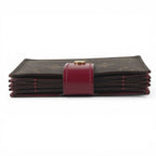 Louis Vuitton Card Case Holder Monogram Canvas Fuchsia Brown — view 6