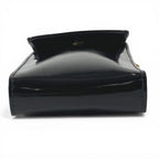 Chanel Shoulder Bag CC Logo Mobile Pouch Enamel Black — view 7