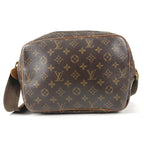 Louis Vuitton Shoulder Bag Reporter PM Monogram Canvas Brown — view 2