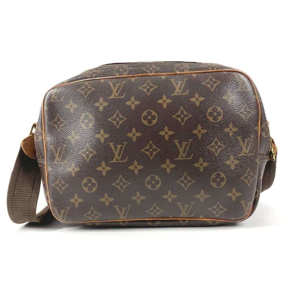 Louis Vuitton Shoulder Bag Reporter PM Monogram Canvas Brown — view 2