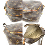 Louis Vuitton Shoulder Bag Reporter PM Monogram Canvas Brown — view 7