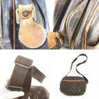Louis Vuitton Shoulder Bag Reporter PM Monogram Canvas Brown — view 9