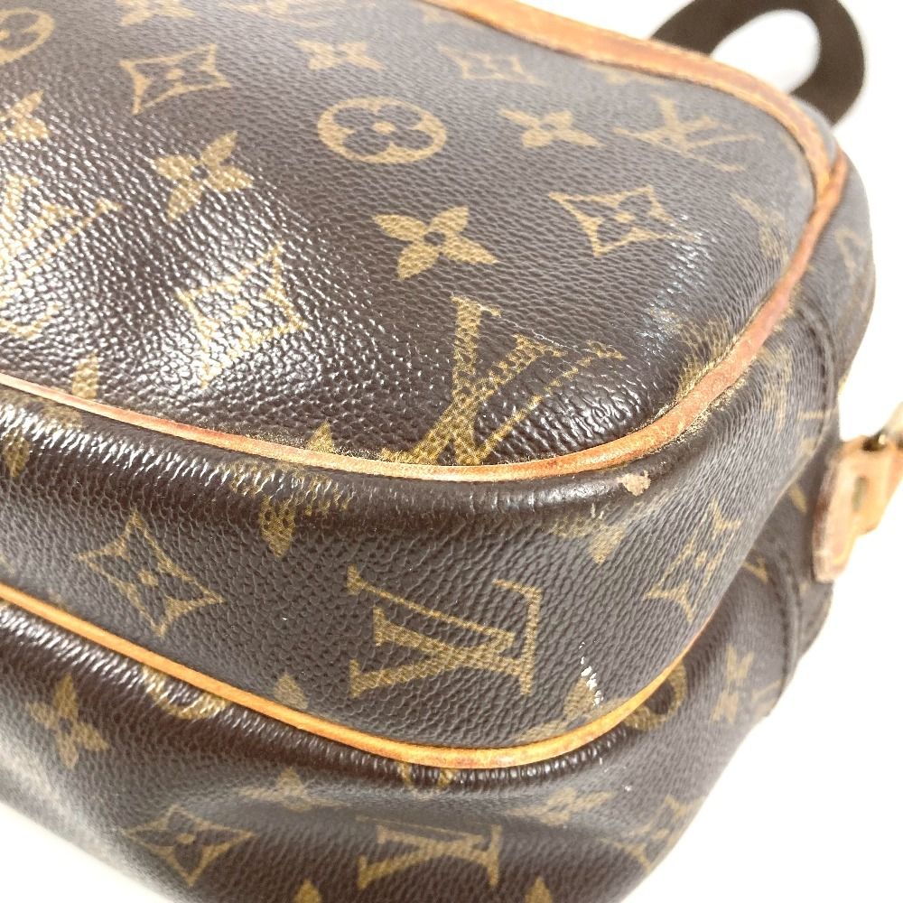 Louis Vuitton Shoulder Bag Reporter PM Monogram Canvas Brown — view 6