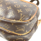 Louis Vuitton Shoulder Bag Reporter PM Monogram Canvas Brown — view 6