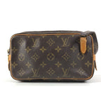 Louis Vuitton Shoulder Bag Pochette Marly Bandouliere Monogram Canvas Brown