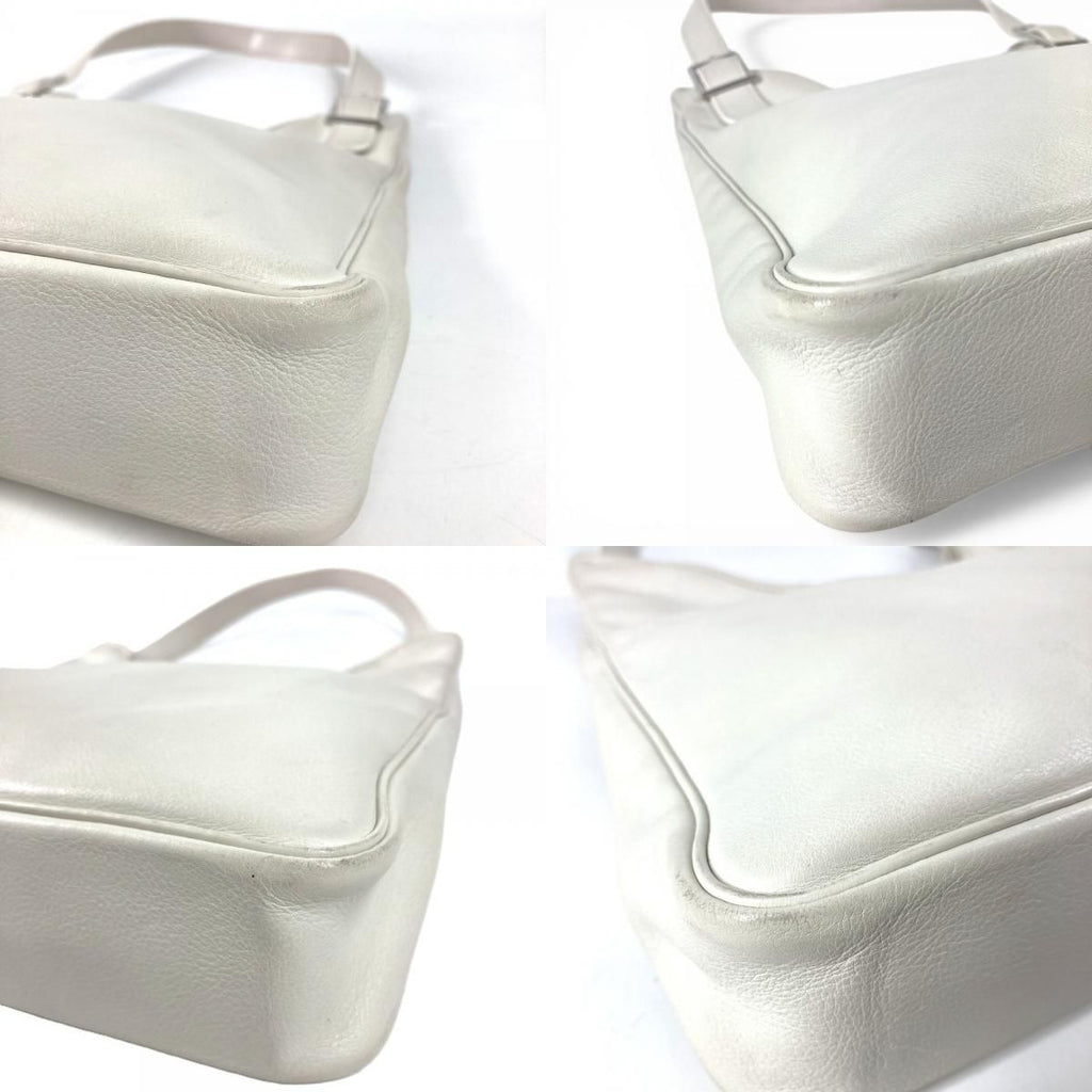 Hermes Shoulder Bag Masai PM Leather White — view 7