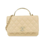 Chanel Chain Shoulder Bag Beige