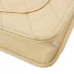 Chanel Chain Shoulder Bag Beige — view 3