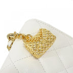 Chanel Chain Clutch White — view 6