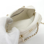 Chanel Bag Handbag White — view 9