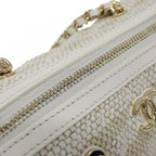 Chanel Bag Handbag White — view 5