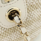 Chanel Bag Handbag White — view 7