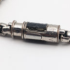 Louis Vuitton Monogram Eclipse Chain Bracelet Silver — view 4