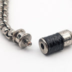 Louis Vuitton Monogram Eclipse Chain Bracelet Silver — view 5