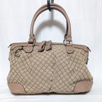 Gucci Exterior Diamante Canvas Ski Handbag