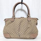 Gucci Exterior Diamante Canvas Ski Handbag — view 2