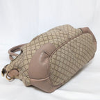 Gucci Exterior Diamante Canvas Ski Handbag — view 4