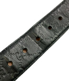 Gucci Belt Guccissima Belts Black — view 4