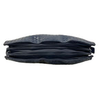 Bottega Veneta Business Bag Intrecciato Navy Leather — view 5