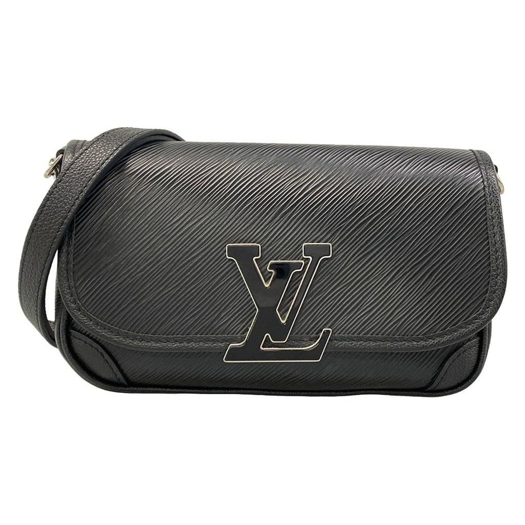 Louis Vuitton Shoulder Bag Epi Buci NM Noir Leather Cowhide