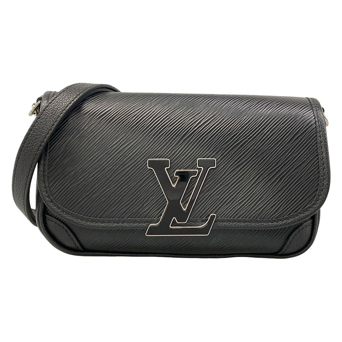 Louis Vuitton Shoulder Bag Epi Buci NM Noir Leather Cowhide