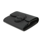 Hermes Coin Case Portfolio Compact Wallet Black Silver Chevre Misor — view 2