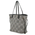 Louis Vuitton Tote Monogram Jacquard Neverfull MM Shoulder Bag Black — view 2