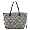 Louis Vuitton Tote Monogram Jacquard Neverfull MM Shoulder Bag Black