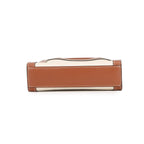 Celine Handbag Mini Vertical Cabas Carriage Canvas Leather Bag — view 3