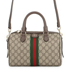 Gucci Ophidia Boston Bag GG Supreme Leather 2-Way