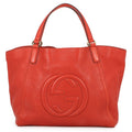 Gucci Tote Soho Interlocking Leather