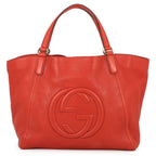 Gucci Tote Soho Interlocking Leather