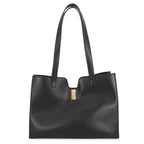 Celine Tote 16 Seize Cover Leather Black