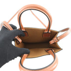 Celine Handbag Triomphe Mini Vertical Cover Leather Bag Brown — view 6