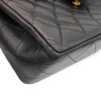Chanel Backpack CC Logo Quilted Lambskin Black — view 7