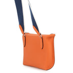Hermes Shoulder Bag Vidopoche Orange Silver Togo — view 2