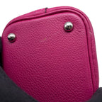 Hermes Bolide Mini Rose Purple Silver Evercolor 2-Way Handbag — view 8