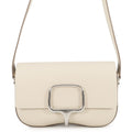 Hermes Della Cavalleria Elan Cles Silver Epsom Shoulder Bag
