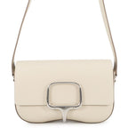 Hermes Della Cavalleria Elan Cles Silver Epsom Shoulder Bag