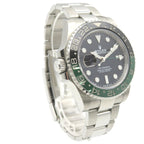 Rolex GMT Master II Automatic Watch SS Black Green Jblack Dial — view 4