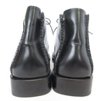 Gucci Leather Chukka Boots Black — view 3