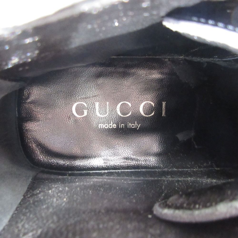 Gucci Leather Chukka Boots Black — view 6