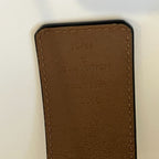 Louis Vuitton Ceinture LV Initial Pyramid Monogram Illusion Leather Belt Black — view 7