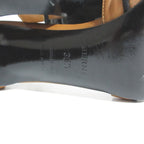 Hermes Perforated Leather Sandals 36.5 Brown — view 8