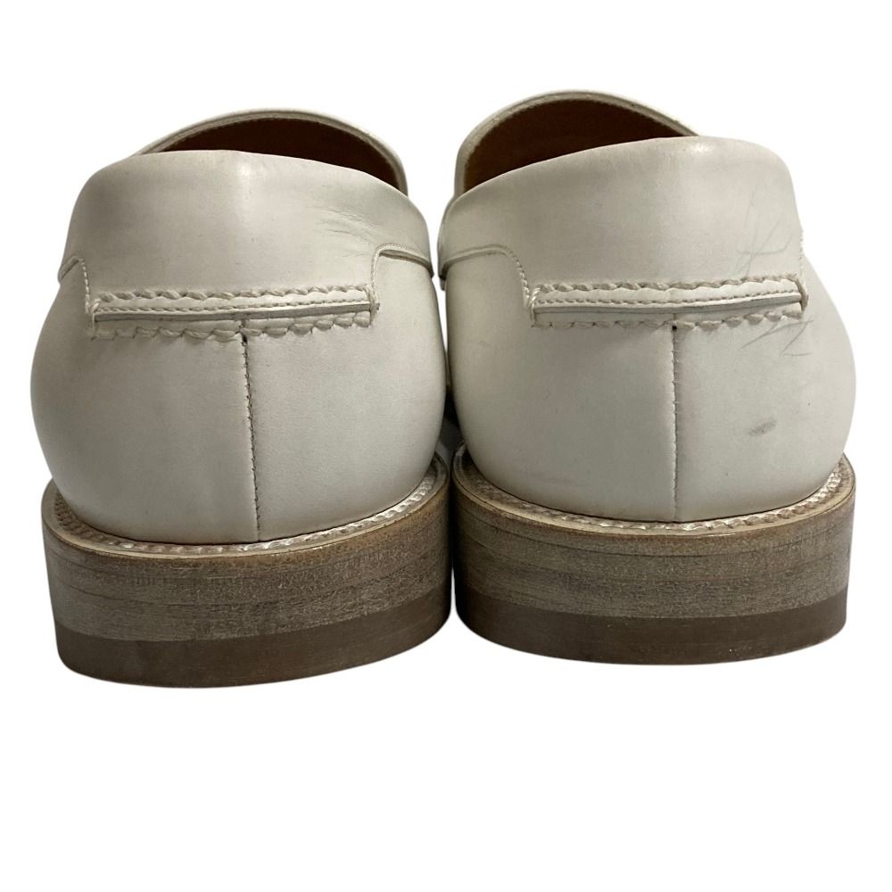 Louis Vuitton Tassel Loafers 6 Off White — view 3