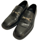 Gucci Horsebit Leather Loafers Business Shoes 42 1 Black