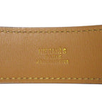 Hermes Kelly Leather Belt 70 Red Gold — view 5