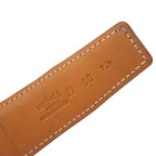 Hermes Constance Hmartelee Giboshi Reversible Belt 80 Brown Beige Silver — view 9