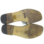 Hermes Oran Flat Sandals Slide 36 Light Blue — view 8