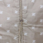 Fendi Mink Fringe Shawl Scarf Tippet Brown Beige — view 5